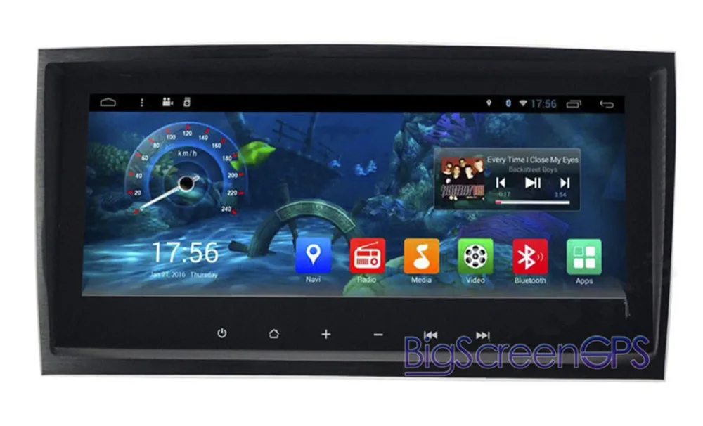 Автомагнитола с Android 6 0 ОЗУ 2 Гб без DVD плеера GPS навигация для Mercedes Benz SLK Class R171 W171