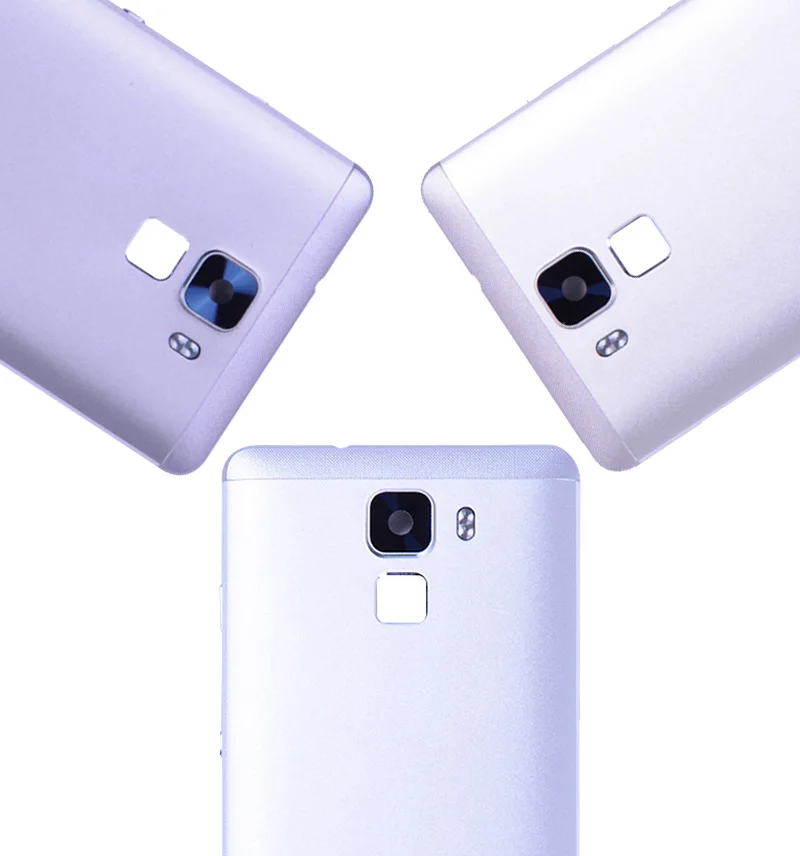 Оригинальная задняя панель корпуса для huawei Honor 7 задняя крышка батарейный отсек с объективом камеры кнопка включения громкости запасные части
