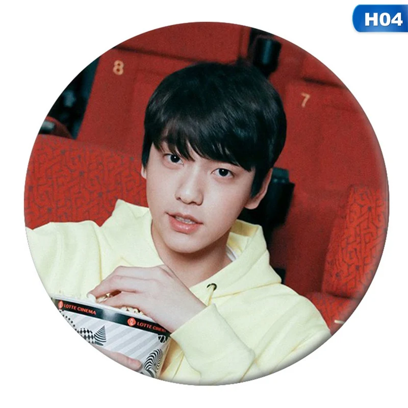 4 Корейская KPOP TXT TOMORROW X TOGETHER брошь, значок на булавке/нагрудная булавка сувенир подарок аксессуары для одежды шляпа украшение для рюкзака - Окраска металла: 4