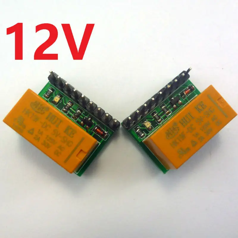 2 шт. 12VDC 1CH DPDT релейный модуль для Arduino UNO MEGA2560 DUE raspberry pi PIC 8051 AVR|module alarm|module boardmodule solar