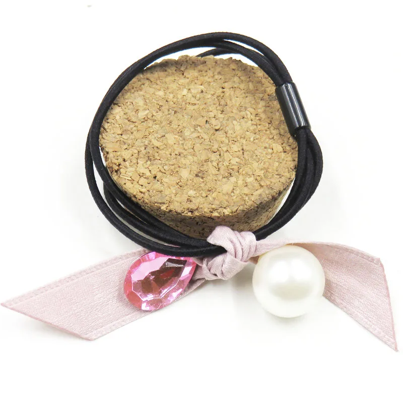 

1PCS Creative Webbing Balls Elastic Hair Bands For Girls Bohemian Headband Scrunchy Fashion Kids Hair Accessories For Women 2018