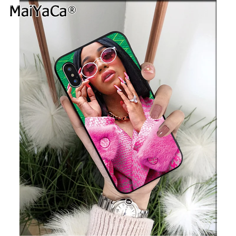 Мягкий высококачественный чехол из ТПУ для iPhone 8 7 6 6S Plus X XS MAX 5 5S SE XR|Чехлы-накладки|