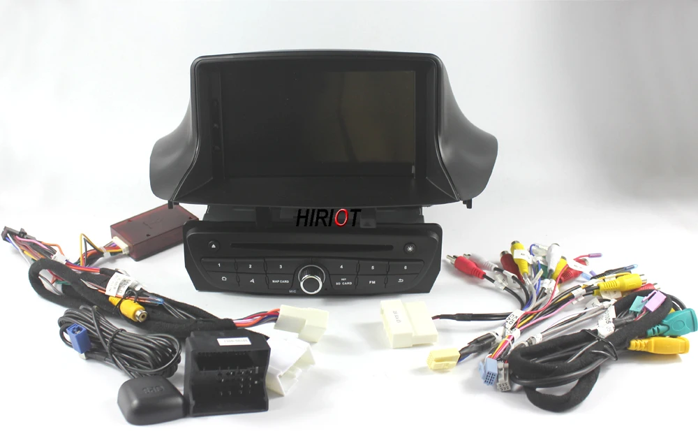 HIRIOT Android 9,0 автомобильный стерео dvd-плеер gps навигация для Renault Megane 3 Fluence DSP 4 Гб ram видео мультимедиа радио головное устройство