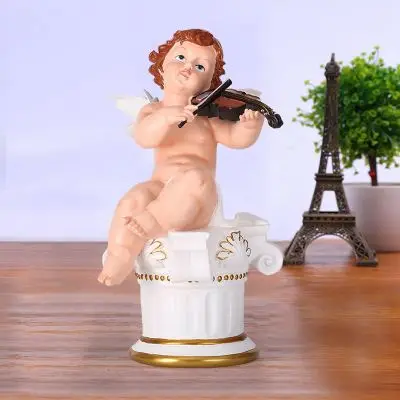 

Crafts Angel wedding products TV cabinet decoration Cupid angel of love Wedding resin crafts sculpture decoration statues Home