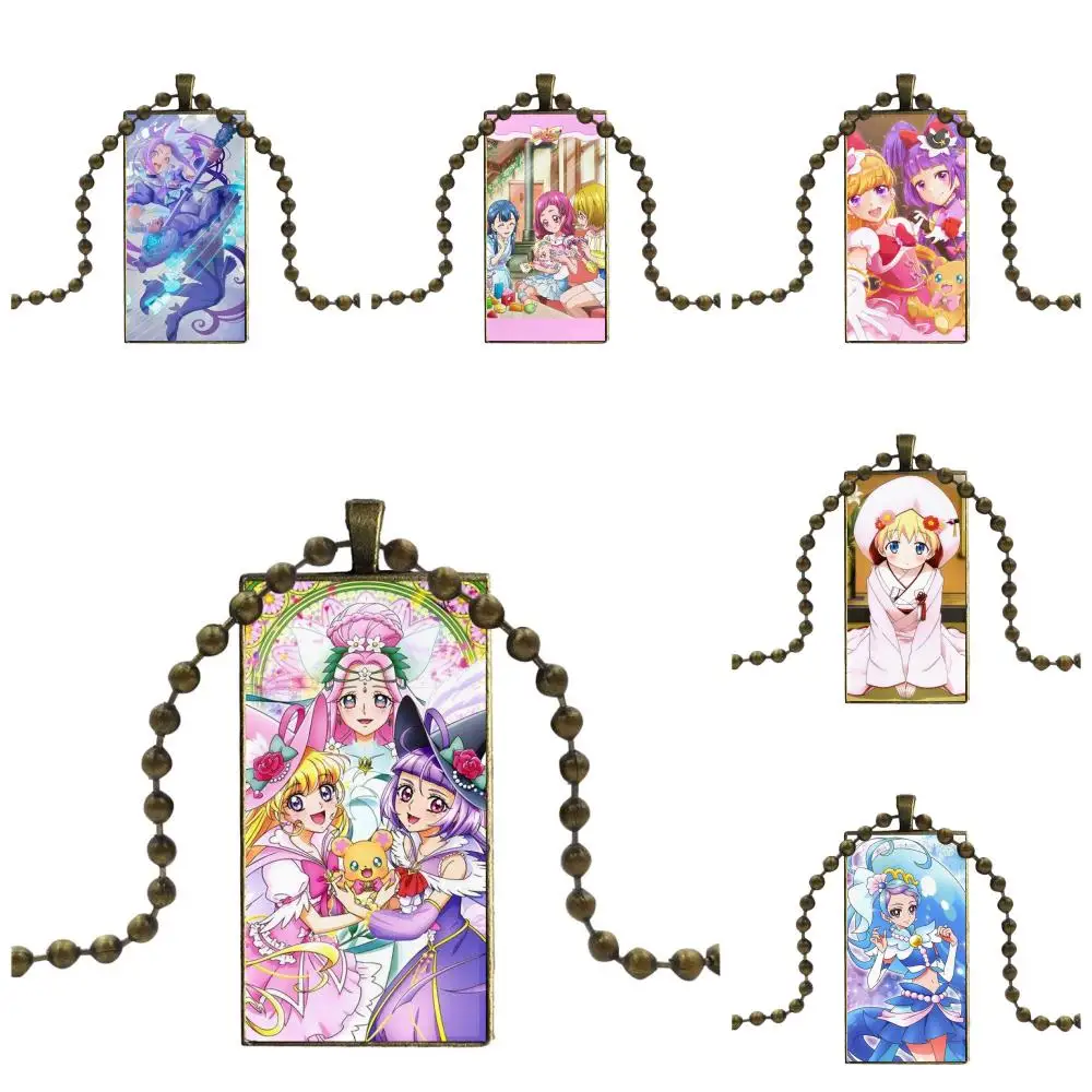 Для женщин ювелирные изделия мультфильм аниме Maho девушки Precure стекло кабошон