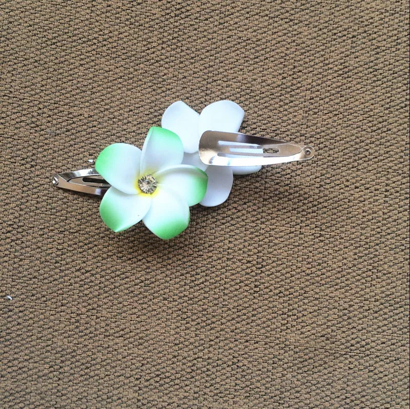 HappyKiss 50 шт. Гавайский цветок bridalBB ювелирные изделия Frangipani Полимерная глина frangipani
