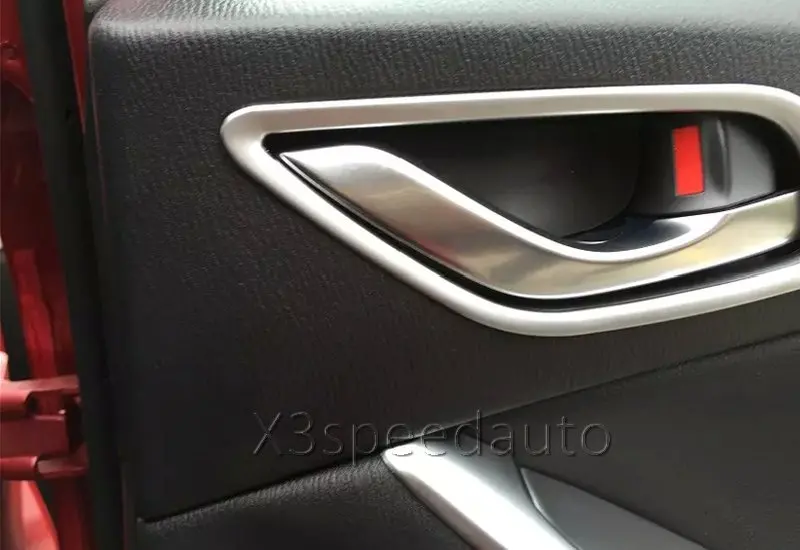 Для Mazda CX-5 2012-15 крышка внутренней дверной ручки Trim 4pcs Chrome Car-styling | Автомобили и