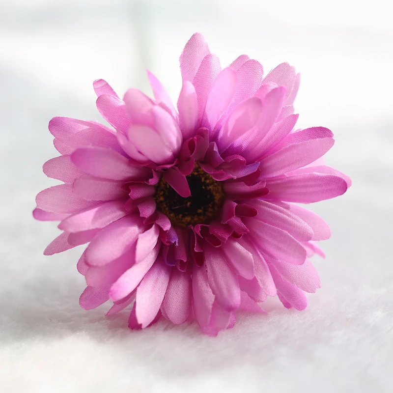 New Arrival Silk Gerbera Artificial Flower Bouquet For Wedding Car Decoration DIY Garland Decorative Floristry Flowers GHMY | Дом и сад