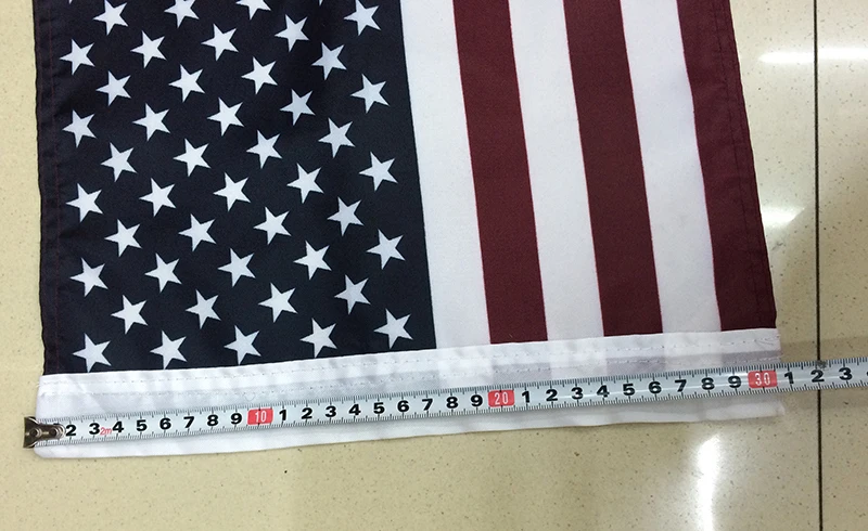 Нас. Американский Садовый флаг США нейлоновый 200D Оксфорд маленький размер