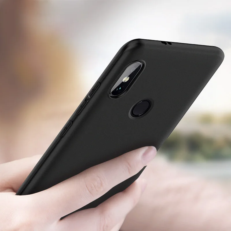 Чехол для xiaomi mi a2 прозрачный силиконовый чехол из ТПУ оригинальный черный Mi A2