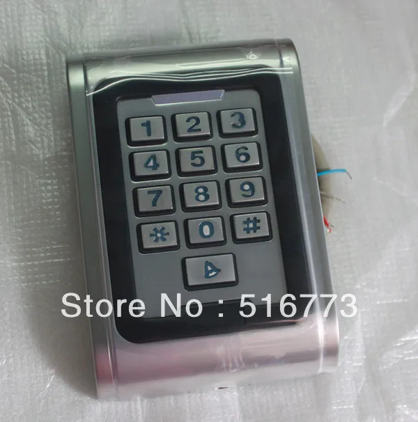 XJQ 2000 пользователей IP68 RFID цифровая клавиатура с подсветкой металлическая