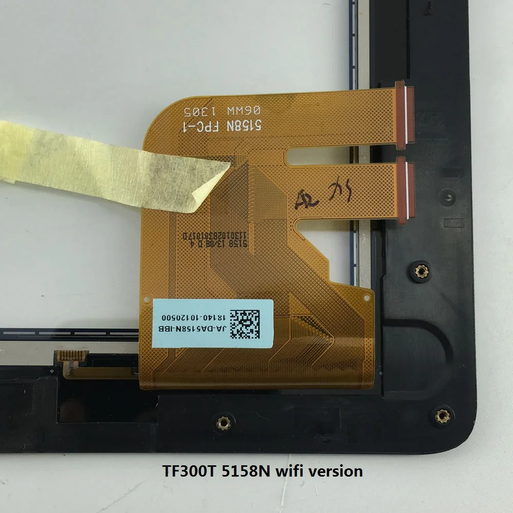 Сенсорный экран дигитайзер стеклянная сенсорная панель с рамкой для Asus EeePad