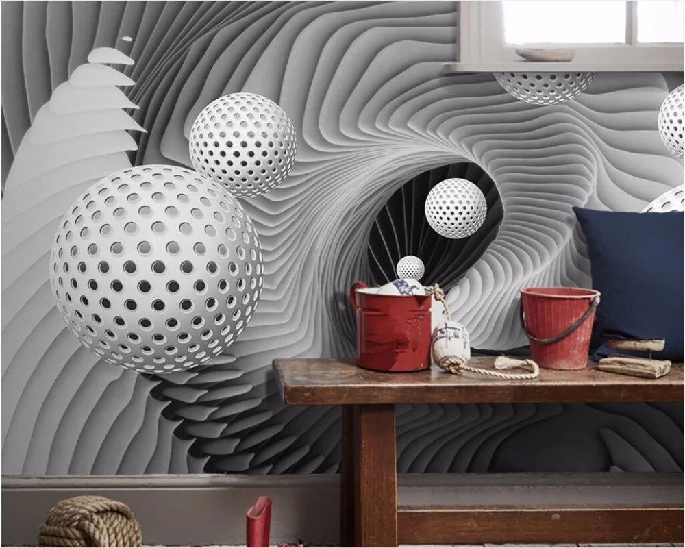 3d обои для фотосъемки по индивидуальному заказу футуристические стерео