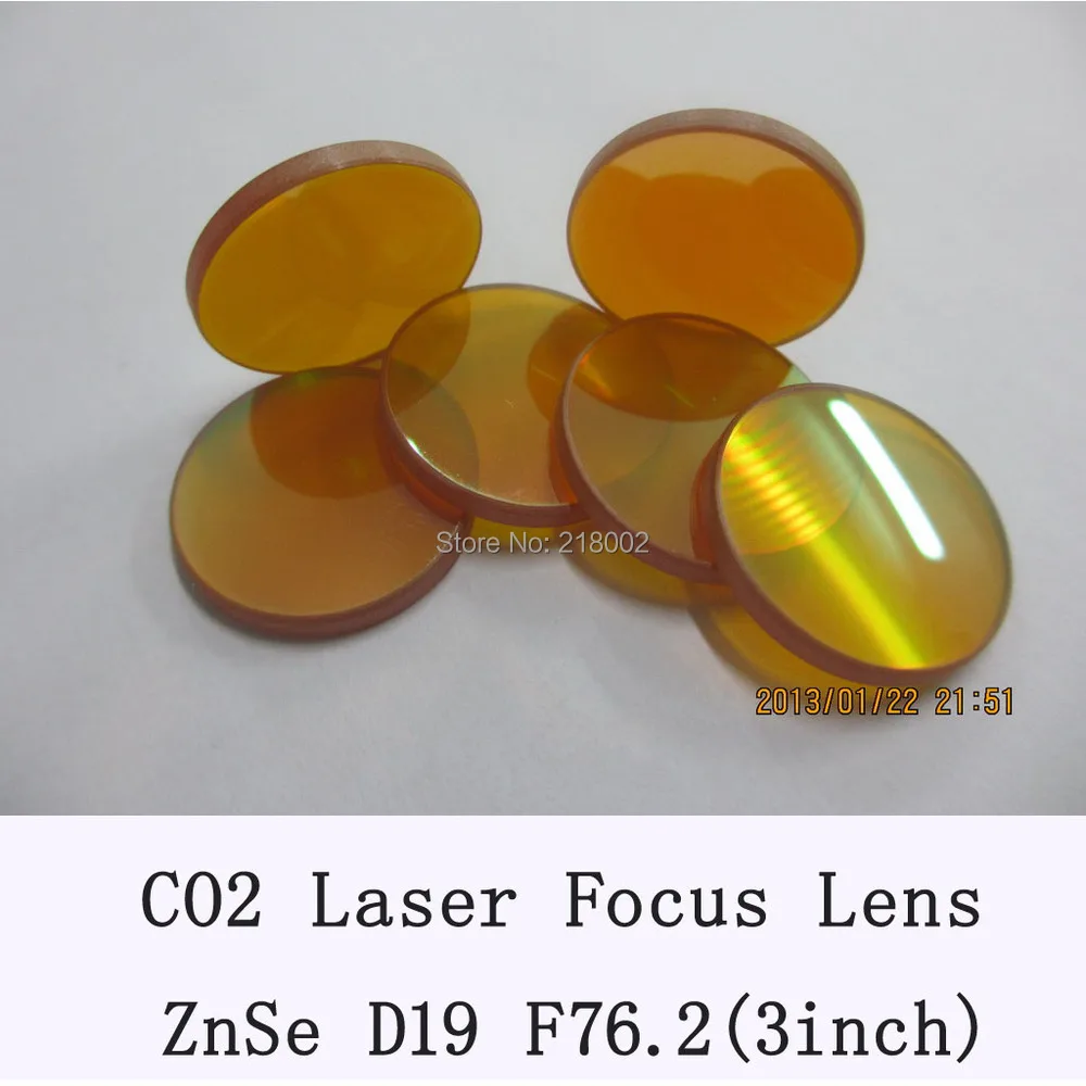 

19.05mm ZnSe Focus Lens for CO2 Laser 76.2mm focal