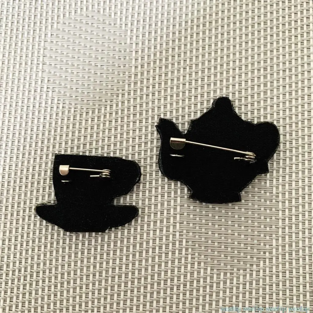 Самодельная новинка - 3D ручная вышивка значки чашки / заварник ковбойский армбанд аппликация на пальто, брюки, сумку, брошь.