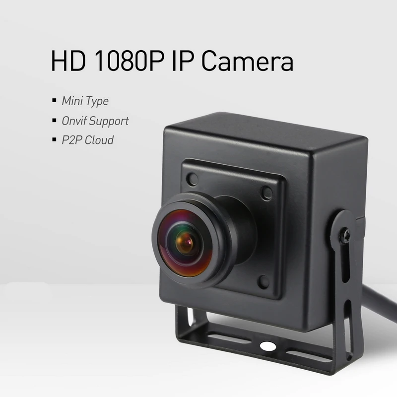 H.265 POE рыбий глаз HD 1920x1080 P 2.0MP безопасности мини Тип Крытый IP камера металлическая камера ONVIF P2P IP CCTV Cam система