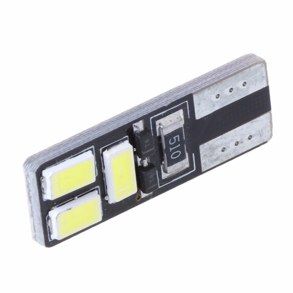 10 x T10 5630 6SMD W5W Автомобильный светодиодный CANBUS без ошибок светильник лампа