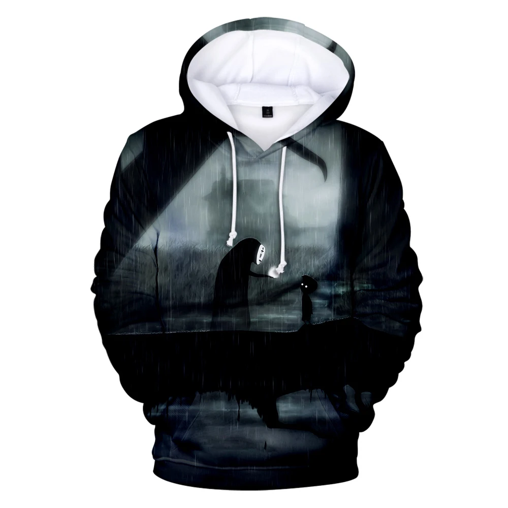 

Aikooki New Fashion Spirited Away 3D Hoodies Men/Women Popular Hot Anime Hoodie Print Spirited Away Pullovers Hooded Sweatshirt