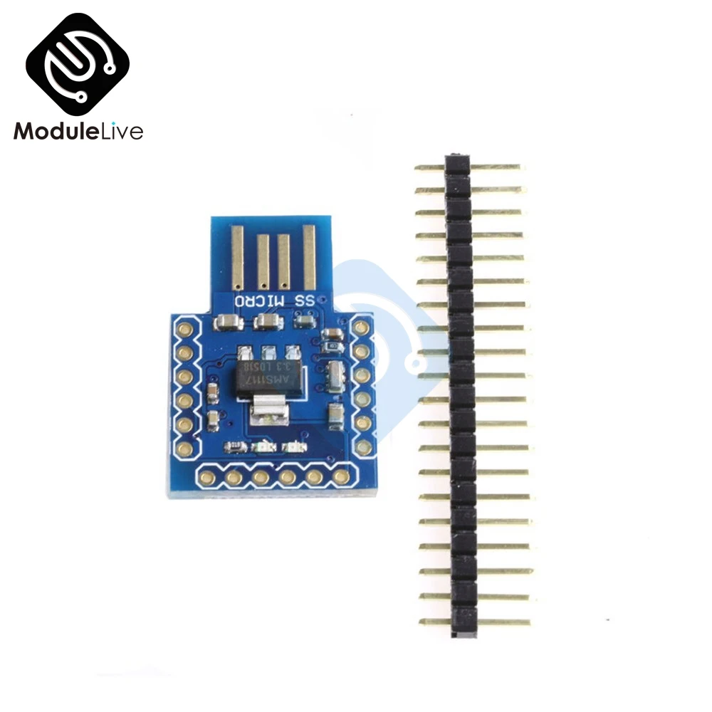 Pro Micro Mini SS Beetle виртуальная клавиатура ATmega32u4 модуль для Arduino 16Mhz 3 V 5V IO UART I2C SPI PWM