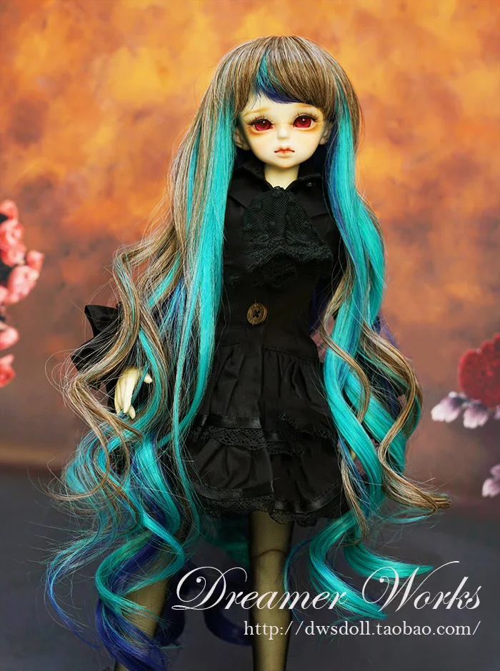 1/4 1/3 весы BJD парик длинные волосы кудри для BJD/Аксессуары кукол SD не включены куклы