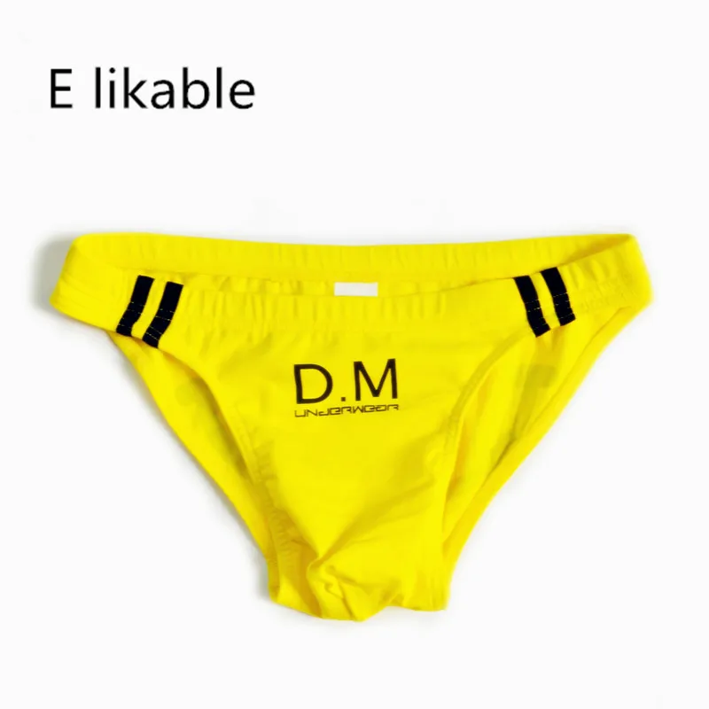 E likable молодежное модное мультяшное Мужское нижнее белье с низкой талией