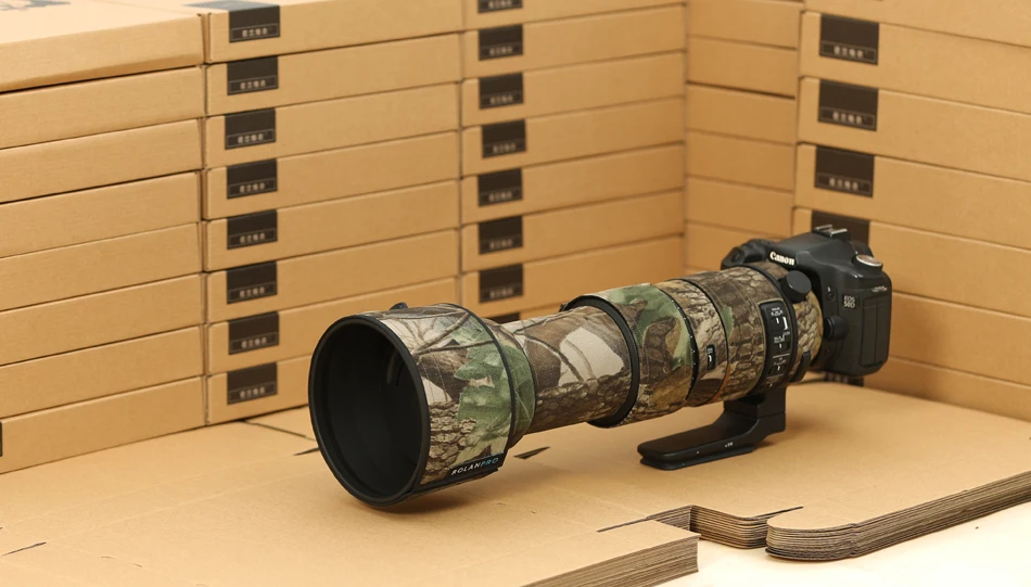 ROLANPRO водонепроницаемый объектив камуфляж пальто дождевик для Sigma 60-600 мм f4.5-6,3 DG OS HSM Спортивные Линзы защитный чехол пистолеты ткань