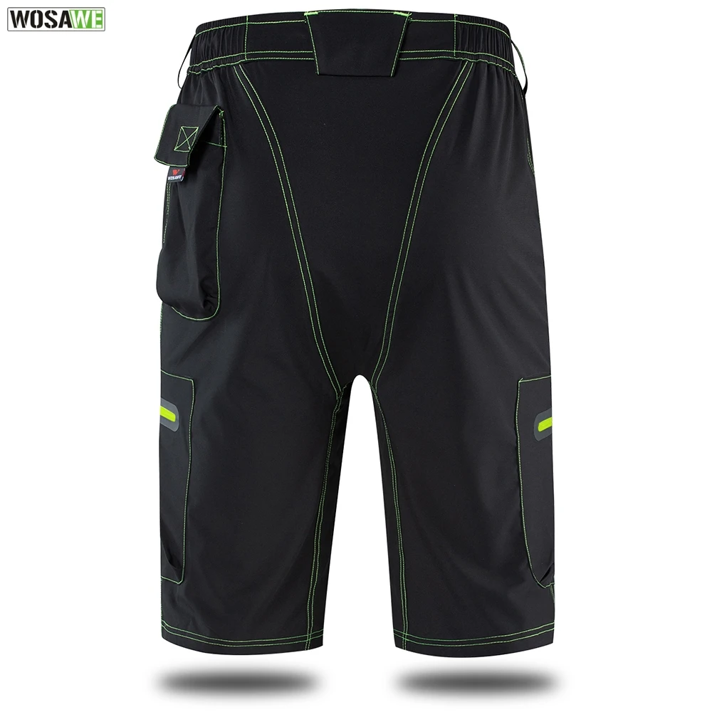 WOSAWE летние мужские мотоциклетные шорты Мотокросс гонки горнолыжные свободные