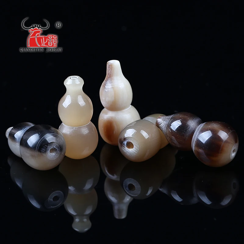 Фото Натуральный Рог яка calabash, чтобы играть повесить DIY аксессуары. №3