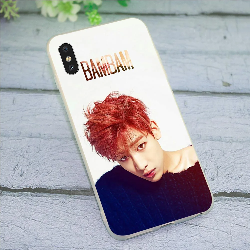 Мягкий ТПУ чехол для телефона iPhone 6 Plus Got7 kpop Чехол 7 XR X 8 5 6S 5S SE Xs Max Чехлы 11 pro |