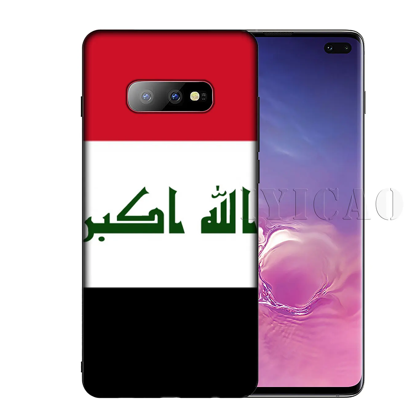IYICAO Irish Flag art Soft Silicone Phone Case for Samsung Galaxy S20 Ultra S10 Lite S9 S8 Plus S6 S7 Edge S10e Cover |