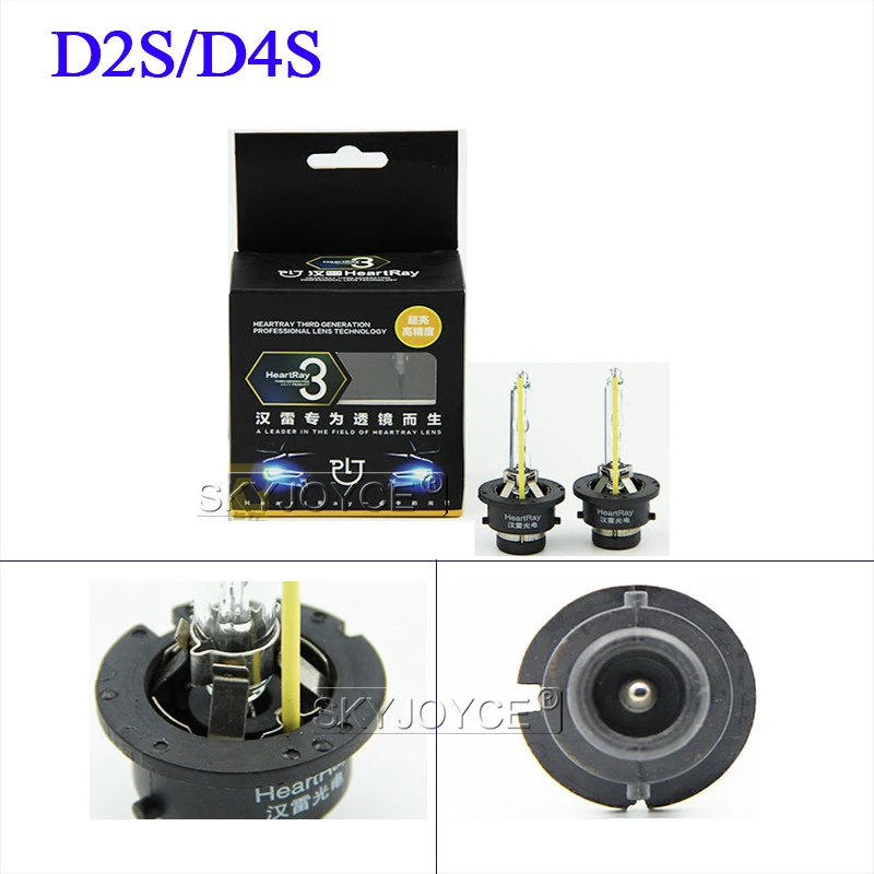SKYJOYCE HeartRay Ксеноновые D2H лампы 35 W Ксеноновые D1S D2S 5500 K D3S D4S 4500 K 6500 K автомобиль свет фар лампы для 35 W HID Балласта комплект