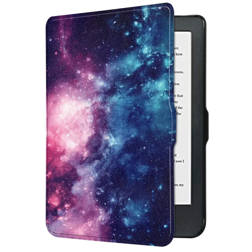 Print case For Kobo Clara HD Ultra-thin Smart Leather Case Stand Cover 2018 6.0 inch Ebook Reader +pen | Компьютеры и офис