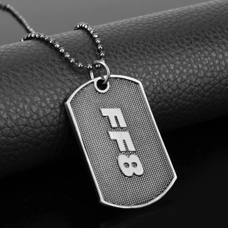 MQCHUN модные игры ювелирные изделия FANTASYVIII FF8 Final Fantasy 8 Dog Tag кулон ожерелье с