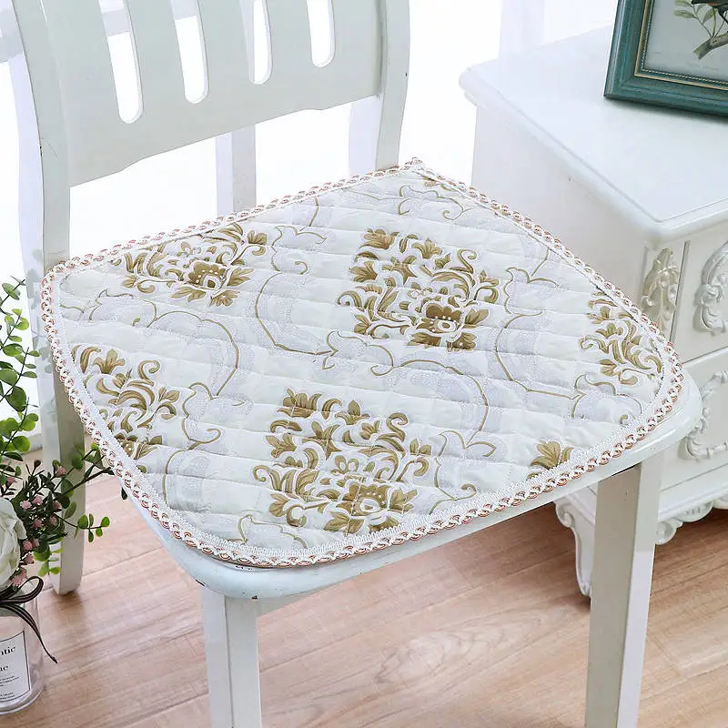 

Chair Cushion Non-Slip Super Soft Chair Cushion Decoratif Pastoral For All Seasons Seat Cushion Can Be Fixed On Chair Coussins