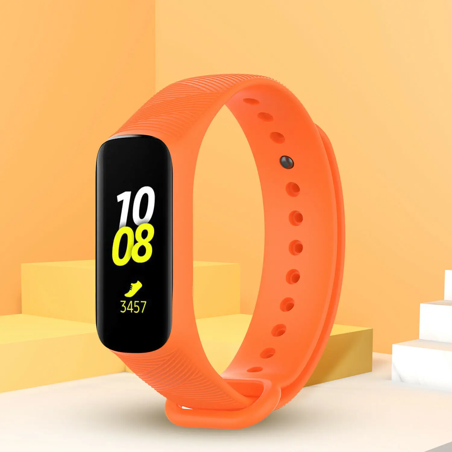 For Samsung Galaxy fit-e SM-R375 Smart Bracelet Silicone Strap Band Sport Watchband Replacement Wristband Rubber Belt | Наручные часы