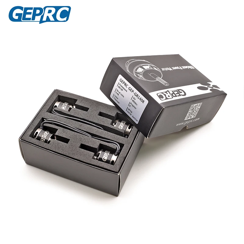Бесщеточный двигатель GEPRC GR1408 1408 3500KV 3750KV 4100KV CW CCW Высокое качество для RC DIY FPV Racing