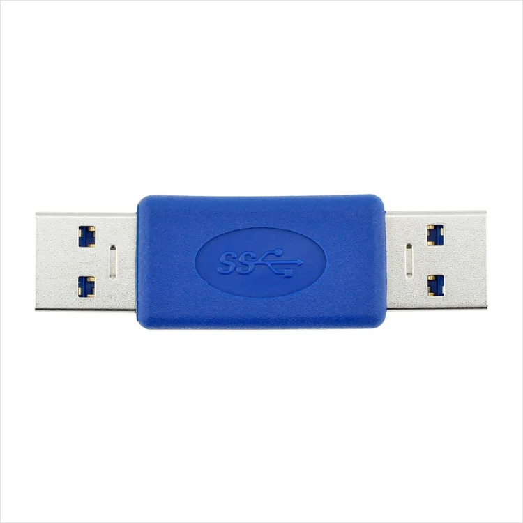 

high speed USB 3.0 A Male to A Male Adapter USB3.0 AM to AM Coupler Connector Extender Converter