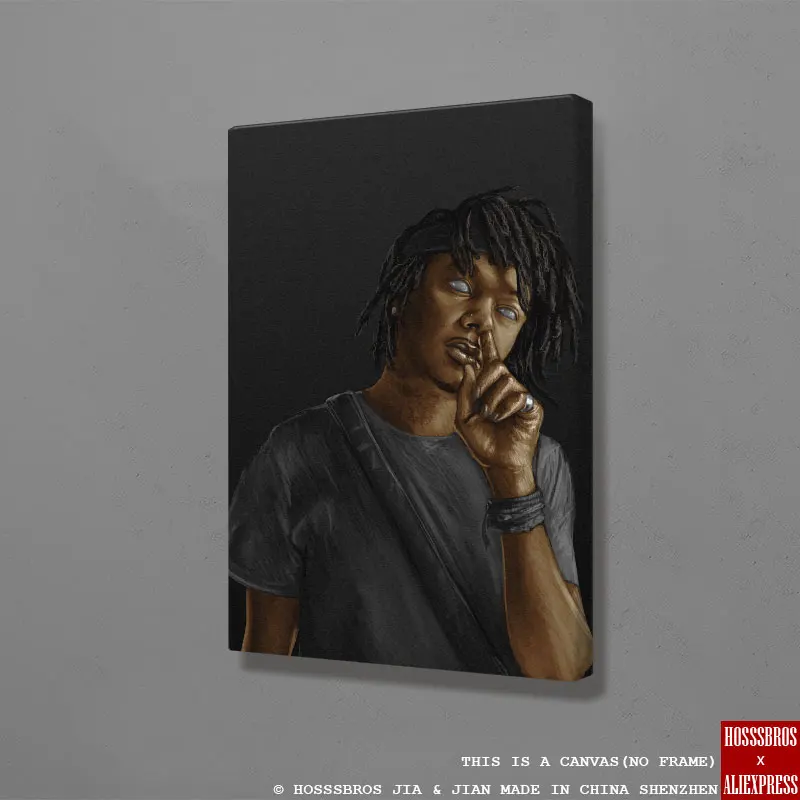 J.I.D в стиле хип хоп реперские кепки плакат настенная живопись искусство