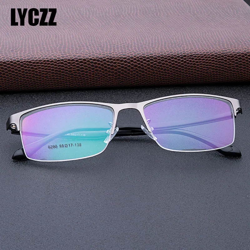 LYCZZ унисекс прозрачный объектив рамки Новинка 2019 года Близорукость Оптические