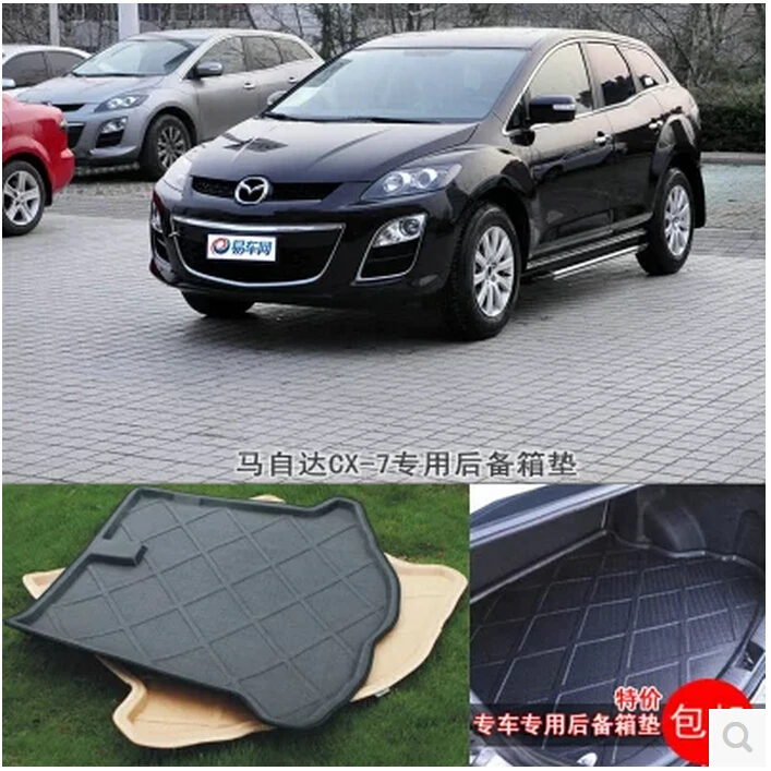 Багажник ЛОТОК лайнер Грузовой Коврик для защиты пола коврик ног коврики Mazda CX 7
