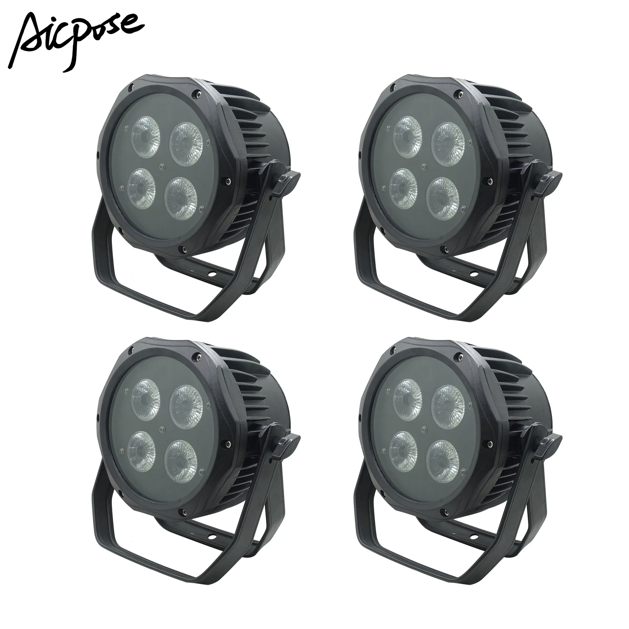 4X18W RGBWA UV 6in1 Par Led Outdoor Stage Light High Brightness Waterproof IP65 Wall Washer | Лампы и освещение