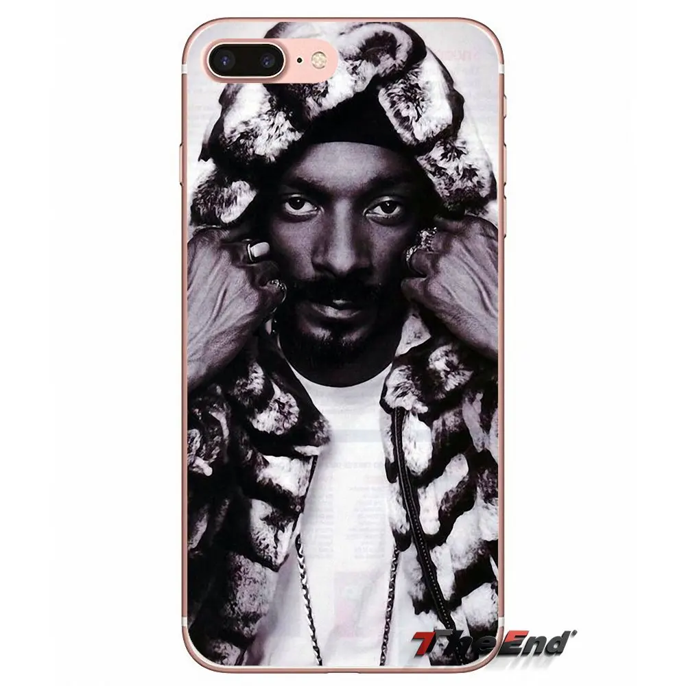 For iPhone X 4 4S 5 5S 5C SE 6 6S 7 8 Plus Samsung Galaxy J1 J3 J5 J7 A3 A5 2016 2017 Snoop Dogg Wiz Khalifa Clear TPU Case Capa | Мобильные