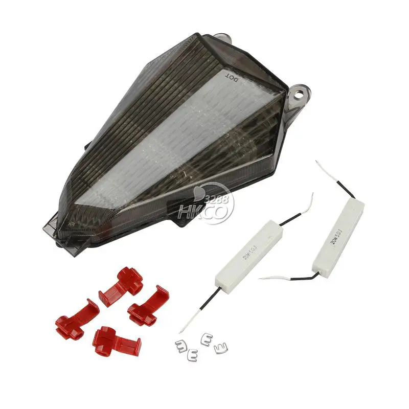 

Motorcycle Integrated Turn Signal Brake Tail Light For Yamaha YZF R6 2006 2007 2008-2011