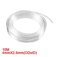 uxcell 4mm x 2 5mmtrachea pneumatic air pu hose pipe tube10m clear high quality pneumatic component for compressor hot sale1pcs