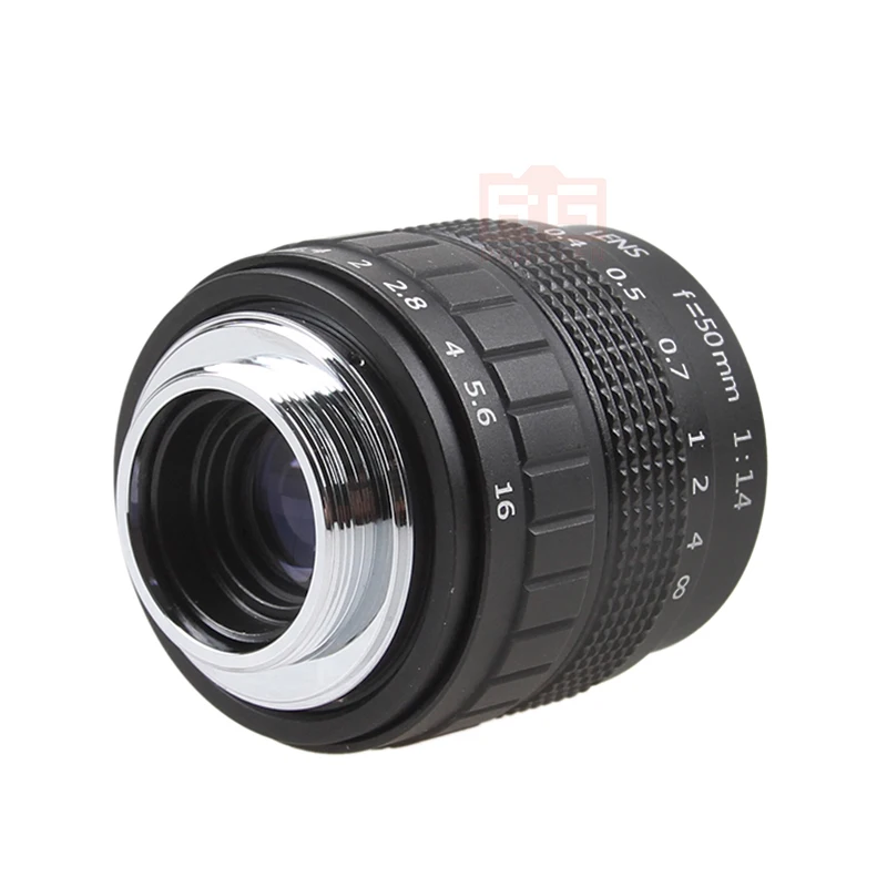FUJIAN 50 мм f/1 4 C крепление CCTV F1.4 объектив + N1 макро кольцо для Nikon 1 S2 J5 J4 J3 J2 V1 V2 V3 AW1|50mm