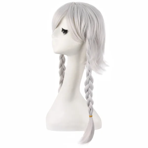 Аниме Проект Косплей головные уборы мода прекрасный Кудрявый Длинный двойной