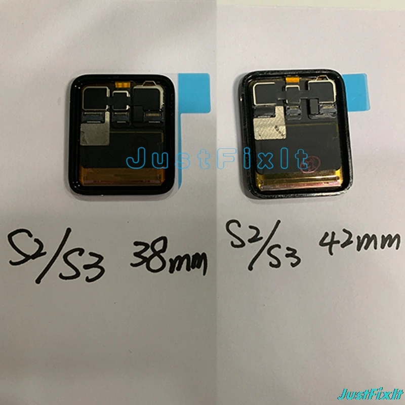 Замена сапфира и спорта для Apple Watch Series 2 ЖК-дисплей сенсорный экран дигитайзер Series2 S2 38 мм/42 мм Pantalla lcd