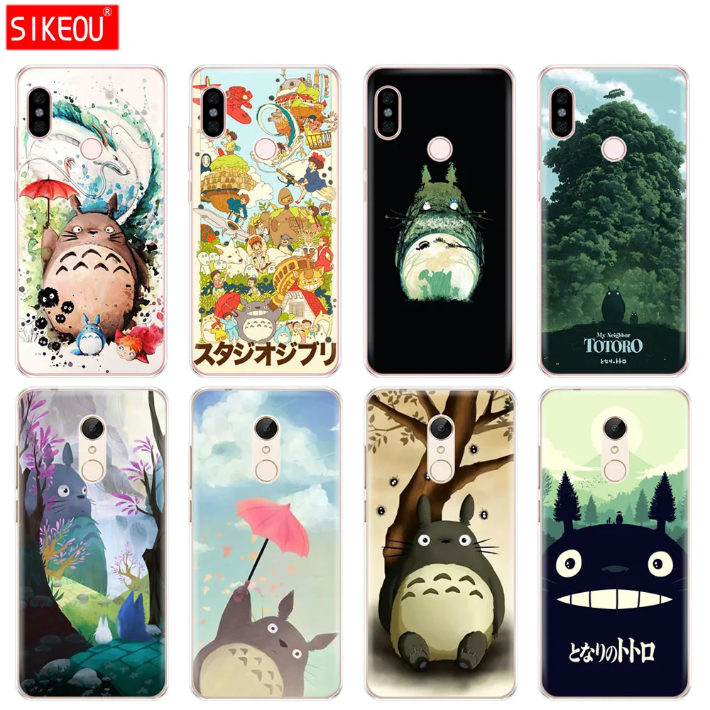 Силиконовый чехол для телефона Xiaomi redmi 5 4 1s 2 3 3s pro PLUS note 4X 4A 5A My Neighbor Totoro Anime |