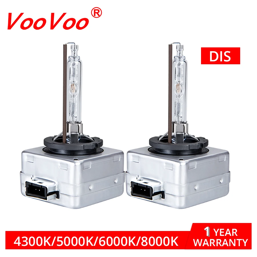 VooVoo ксеноновые фары 2 шт. 35 Вт D1S D2S D2R D3S D4S D4R HID лампы 3800Lm Автомобильные замена 4300K