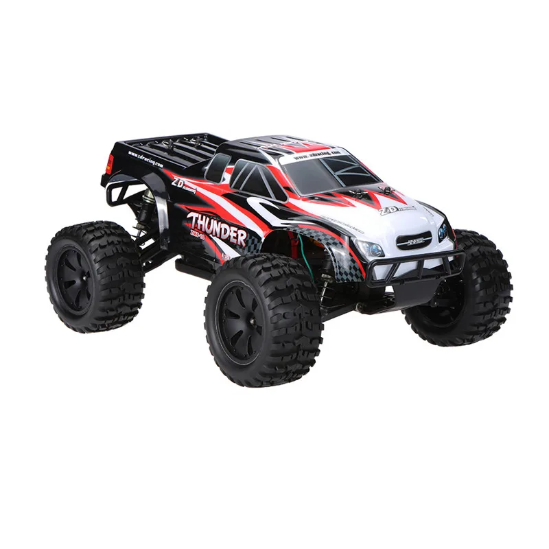 ZD Racing 9105 гром ZMT 10 1/10 DIY автомобильный комплект 2 4 г 4WD RC рама грузовика без